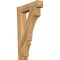 Ekena Millwork Balboa Rough Sawn Craftsman Outlooker, Western Red Cedar, 6"W x 22"D x 34"H OUT06X22X34BOA04RWR - alternate 1